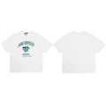 Cole Buxton White Teal Star Graphic Logo T-Shirt