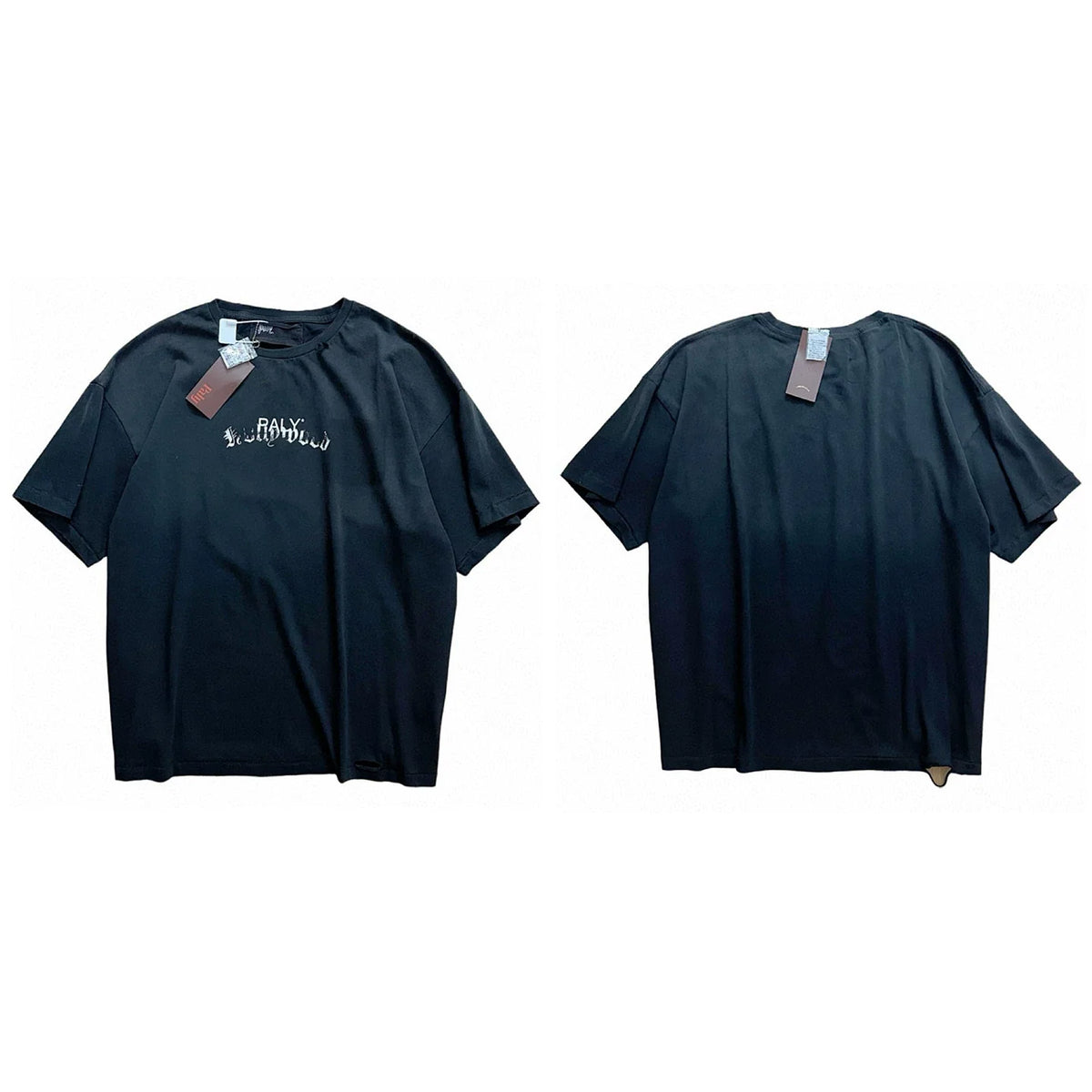 PALY Hollywood Center Small Logo Graphic T-Shirt - Black