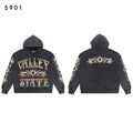 Valleydream Black Valley State Graphic Vintage Hoodie